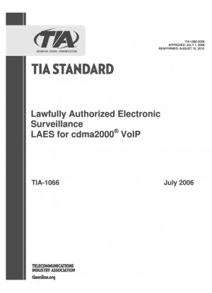 TIA-1066 LAES para cdma2000® VoIP