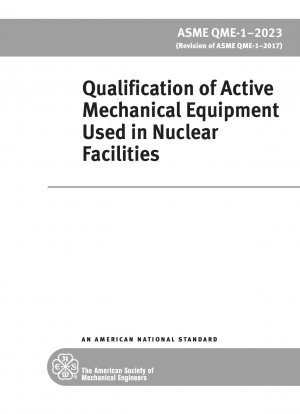 Calificación de equipos mecánicos activos utilizados en centrales nucleares