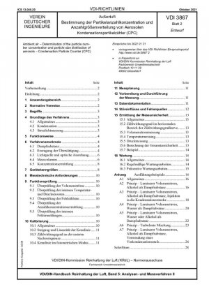 Aire ambiente – Determinación de la concentración de partículas y la distribución del tamaño de partículas de aerosoles – Contador de partículas de condensación (CPC)