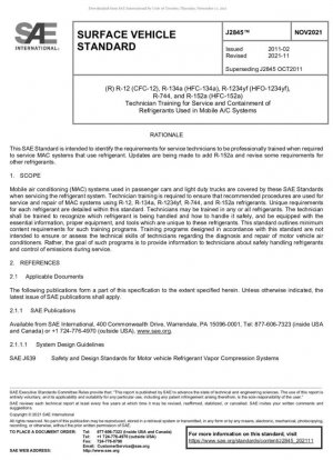 Capacitación de técnicos en R-1234yf [HFO-1234yf] y R-744 para servicio y contención de refrigerantes utilizados en sistemas móviles de aire acondicionado