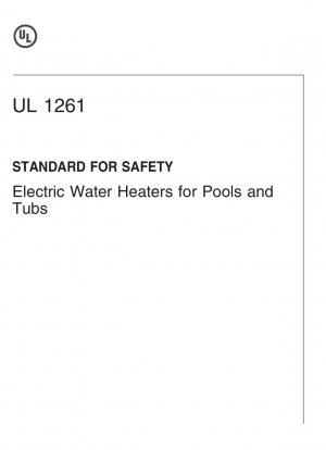 Norma UL para calentadores de agua eléctricos de seguridad para piscinas y bañeras
