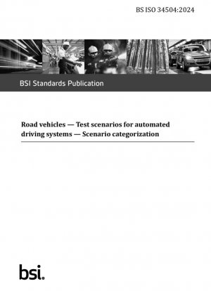 Vehiculos de carretera. Escenarios de prueba para sistemas de conducción automatizados. Categorización de escenarios