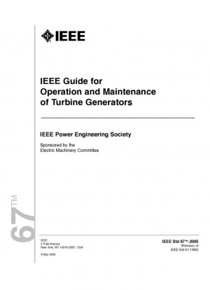 Guía IEEE para operación y mantenimiento de generadores de turbinas
