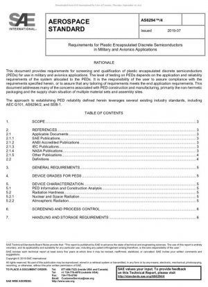 Requisitos para semiconductores discretos encapsulados en plástico en aplicaciones militares y de aviónica