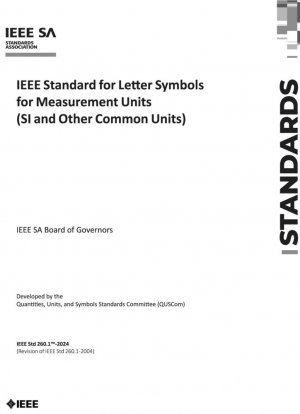 Estándar IEEE para símbolos de letras para unidades de medida (SI y otras unidades comunes)