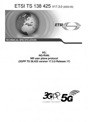 Protocolo de plano de usuario 5G; NG-RAN; NR (3GPP TS 38.425 versión 17.3.0 Release 17)