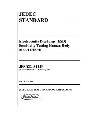 Prueba de sensibilidad de descarga electrostática (ESD) Modelo de cuerpo humano (HBM)