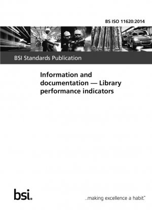 Información y documentación. Indicadores de desempeño de la biblioteca