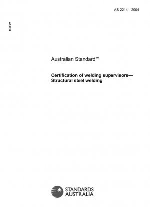 Certificación de supervisores de soldadura - Soldadura de acero estructural