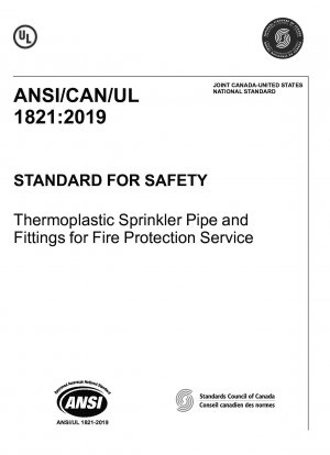 Norma UL para tuberías y accesorios termoplásticos de seguridad para rociadores para servicios de protección contra incendios