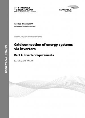 Conexión a red de sistemas de energía mediante inversores, Parte 2: Requisitos de los inversores
