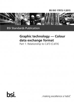 Tecnología gráfica. Formato de intercambio de datos de color. Relación con CxF3 (CxF/X)