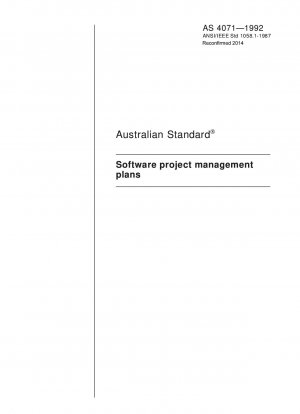 Planes de gestión de proyectos de software.