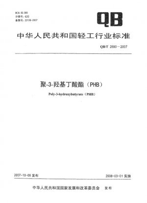 Poli-3-hidroxibutirato (PHB)