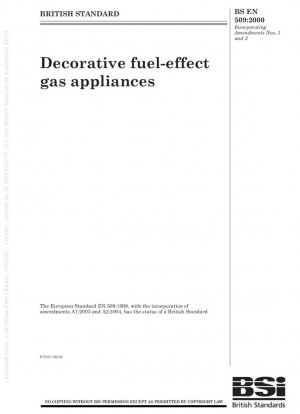 Aparatos decorativos de gas con efecto combustible.