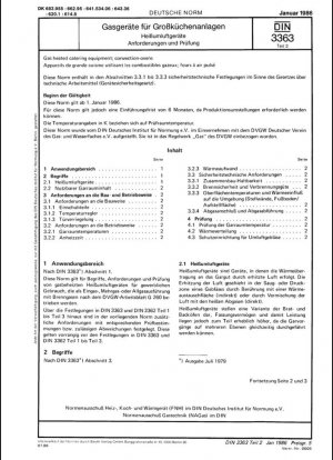 Equipos de restauración calentados por gas; hornos de convección