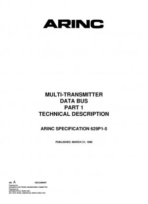 Bus de datos de transmisores múltiples Parte 1 Descripción técnica 1989; Incluye Suplementos 1-5