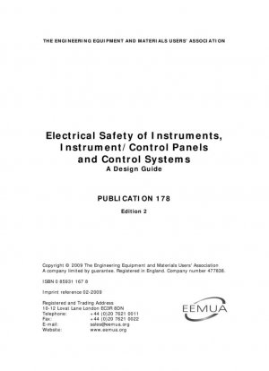 Una guía de diseño para la seguridad eléctrica de instrumentos, paneles de instrumentos/control y sistemas de control (Edición 2)