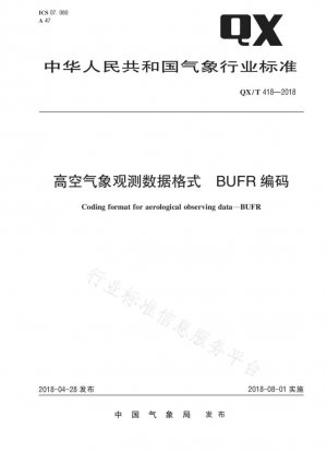 Formato de datos de observación meteorológica en altitud Codificación BUFR