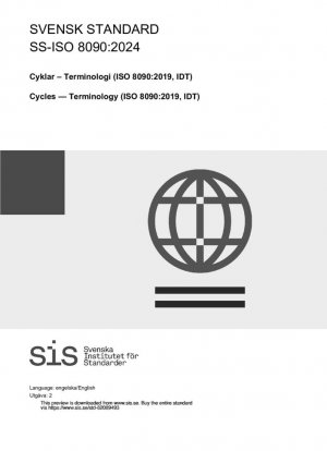 Ciclos: terminología (ISO 8090:2019, IDT)