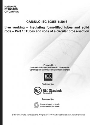 Trabajos en tensión – Tubos aislantes rellenos de espuma y varillas macizas – Parte 1: Tubos y varillas de sección circular