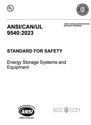 NORMA DE SEGURIDAD Sistemas y equipos de almacenamiento de energía