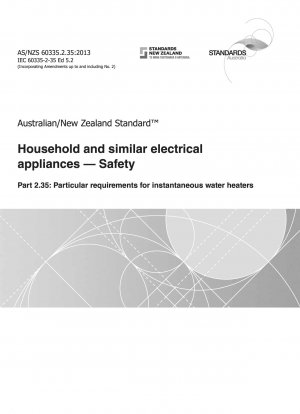 Requisitos especiales de seguridad para calentadores de agua sin tanque para electrodomésticos y aparatos similares