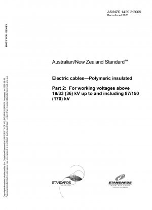 Cables eléctricos - Con aislamiento polimérico - Para tensiones de trabajo superiores a 19/33 (36) kV hasta 76/132 (145) kV inclusive
