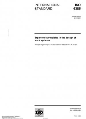 Principios ergonómicos en el diseño de sistemas de trabajo.