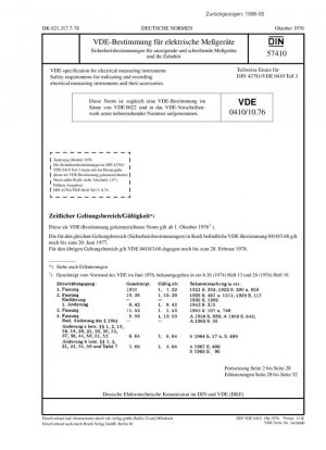 Normas de seguridad para instrumentos de medida indicadores y registradores y sus accesorios