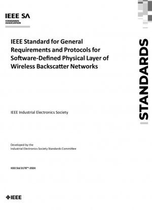 Estándar IEEE para requisitos generales y protocolos para la capa física definida por software de redes de retrodispersión inalámbricas