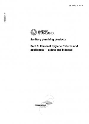 Productos sanitarios de fontanería, Parte 3: Artículos y aparatos de higiene personal. Bidés y bidés.