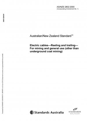 Cables eléctricos - Enrolladores y arrastres para minería y uso general (excepto minería subterránea de carbón)
