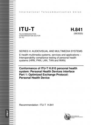Conformidad del sistema de salud personal ITU-T H.810: Interfaz de dispositivos de salud personal Parte 1: Protocolo de intercambio optimizado: Dispositivo de salud personal