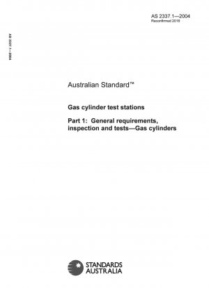 Estaciones de prueba de cilindros de gas - Requisitos generales, inspección y pruebas - Cilindros de gas