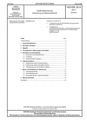Medición de la calibración de la humedad y de la incertidumbre de la medición