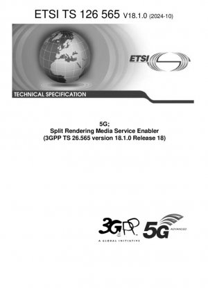 5G; Habilitador de servicios multimedia de representación dividida (versión 18.1.0 de 3GPP TS 26.565, lanzamiento 18)