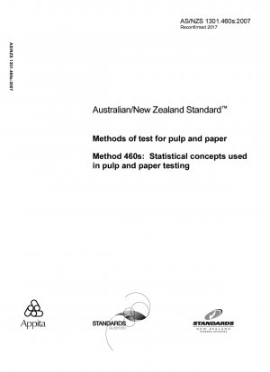 Métodos de prueba para pulpa y papel - Conceptos estadísticos utilizados en las pruebas de pulpa y papel