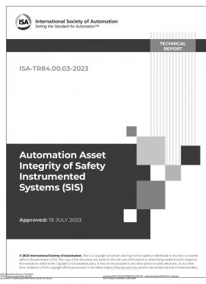 Integridad mecánica de los sistemas instrumentados de seguridad (SIS)