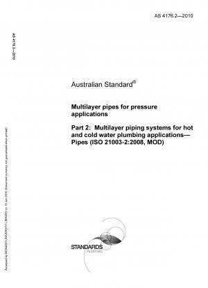 Tuberías multicapa para aplicaciones de presión - Sistemas de tuberías multicapa para aplicaciones de plomería de agua fría y caliente - Tuberías (ISO 21003-2:2008, MOD)