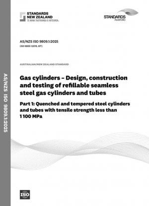 Cilindros de gas - Diseño, construcción y ensayo de cilindros y tubos de gas rellenables de acero sin costura, Parte 1: Cilindros y tubos de acero templado y revenido con resistencia a la tracción inferior a 1 100 MPa