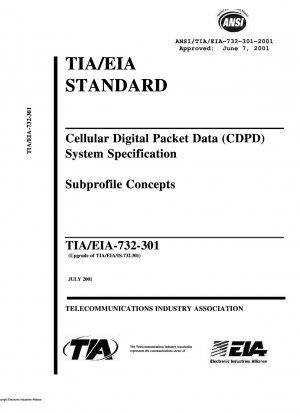 Conceptos del subperfil de especificación del sistema de datos celulares digitales por paquetes (CDPD)