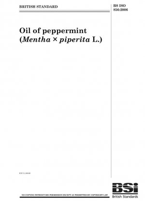 Aceite de menta (Mentha x piperita L.)