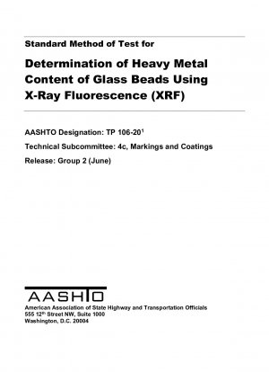 Método estándar de prueba para la determinación del contenido de metales pesados en perlas de vidrio mediante fluorescencia de rayos X (XRF)