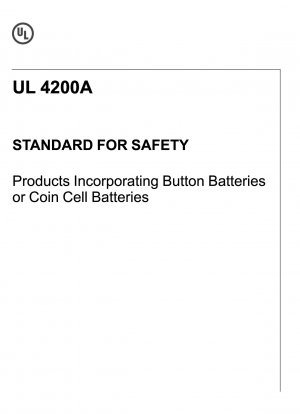 Norma de seguridad para productos que incorporan pilas de botón o pilas de botón