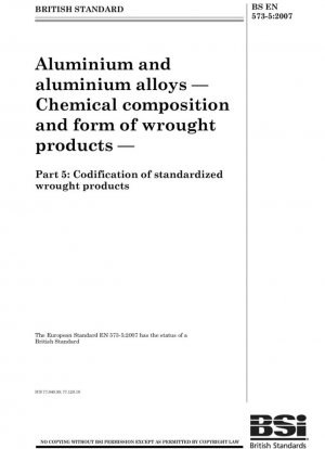 Aluminio y aleaciones de aluminio. Composición química y forma de los productos forjados. Codificación de productos forjados normalizados.