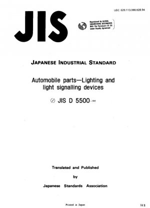Piezas para automóviles - Dispositivos de iluminación y señalización luminosa