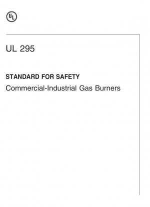 Norma UL de seguridad para quemadores de gas comerciales-industriales
