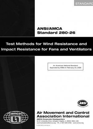 Métodos de prueba para la resistencia al viento y al impacto de ventiladores y ventiladores