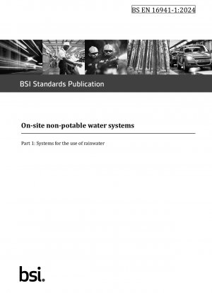 Sistemas de agua no potable en sitio - Sistemas de aprovechamiento de agua de lluvia